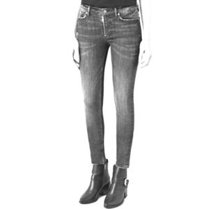 All saints track jeans gray size 26